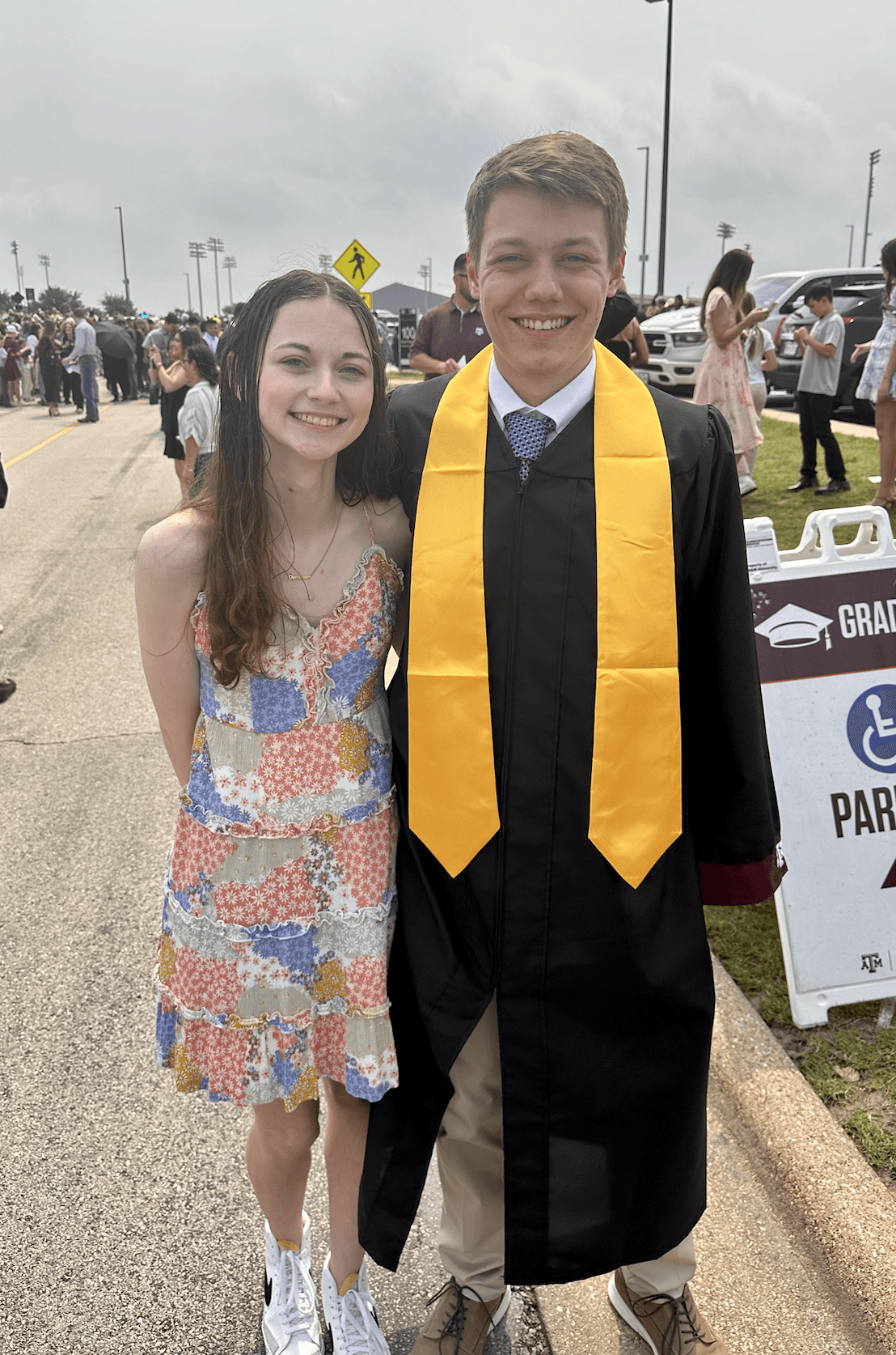 Jack's graduation from TAMU
